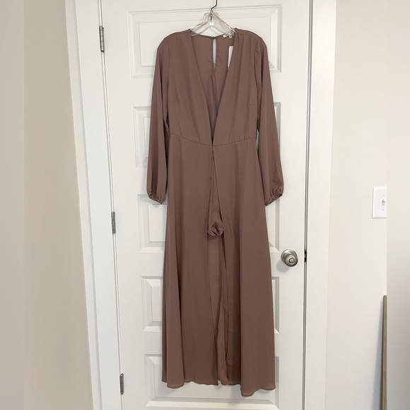 Bleuh Ciel Maxi Skirt Romper - Picture 1 of 7